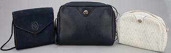 VÄSKOR, 3 st. Christian Dior.