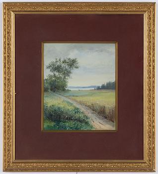 Anna Billing, Landscape by the Coast.