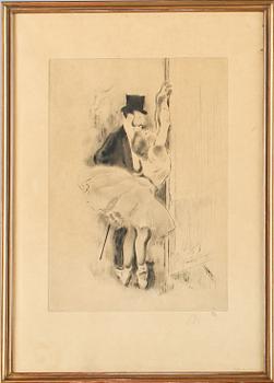 Louis Legrand · LOUIS LEGRAND, etsning, signerad och numrerad