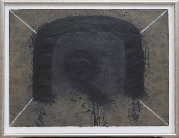 Antoni Tàpies, colour etching with embossing signed and numbered 53/75.