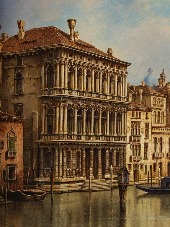 Ludwig Hermann van Hoom, Canal, Venice.