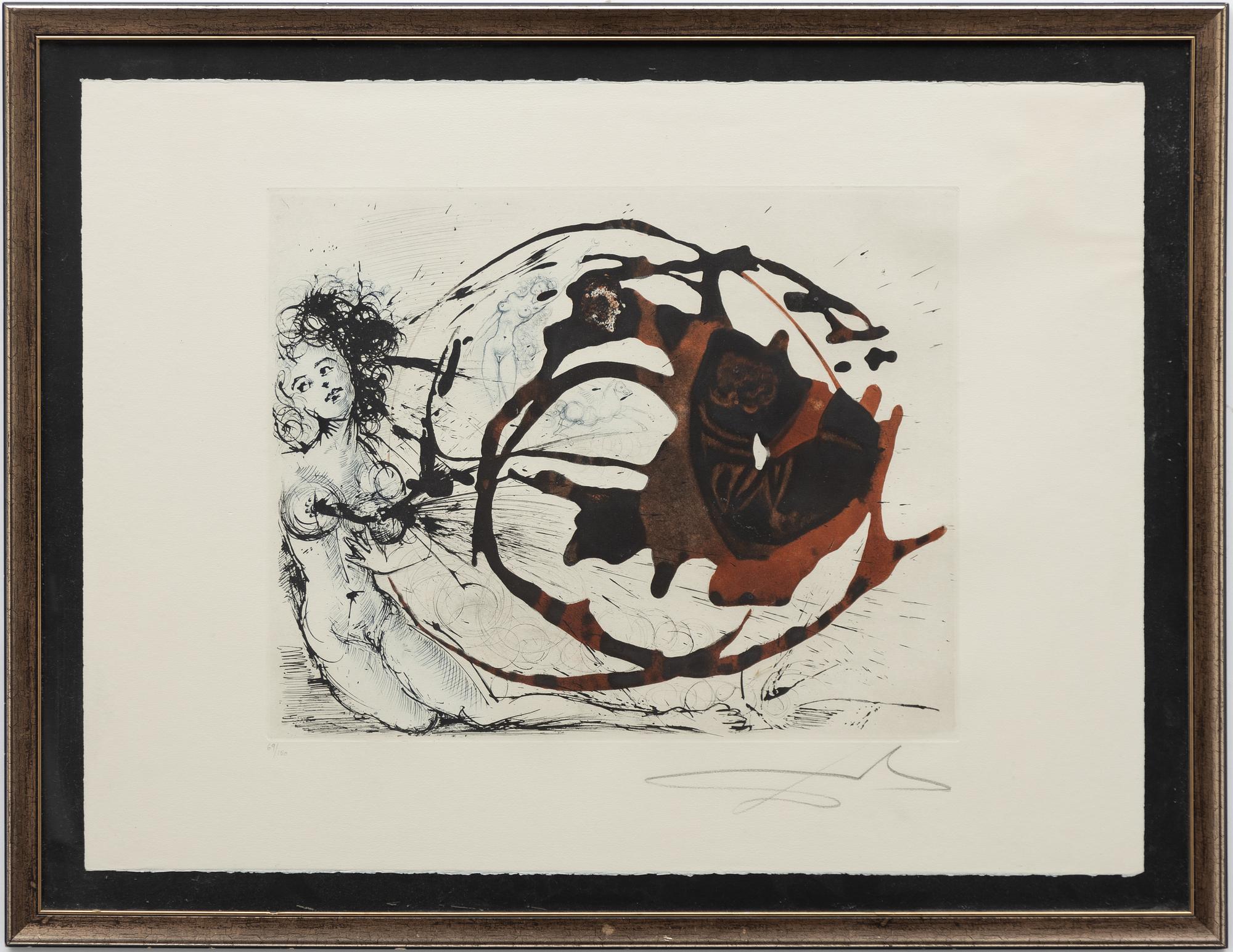 Salvador Dalí, "Milky Way" from "Mythology".