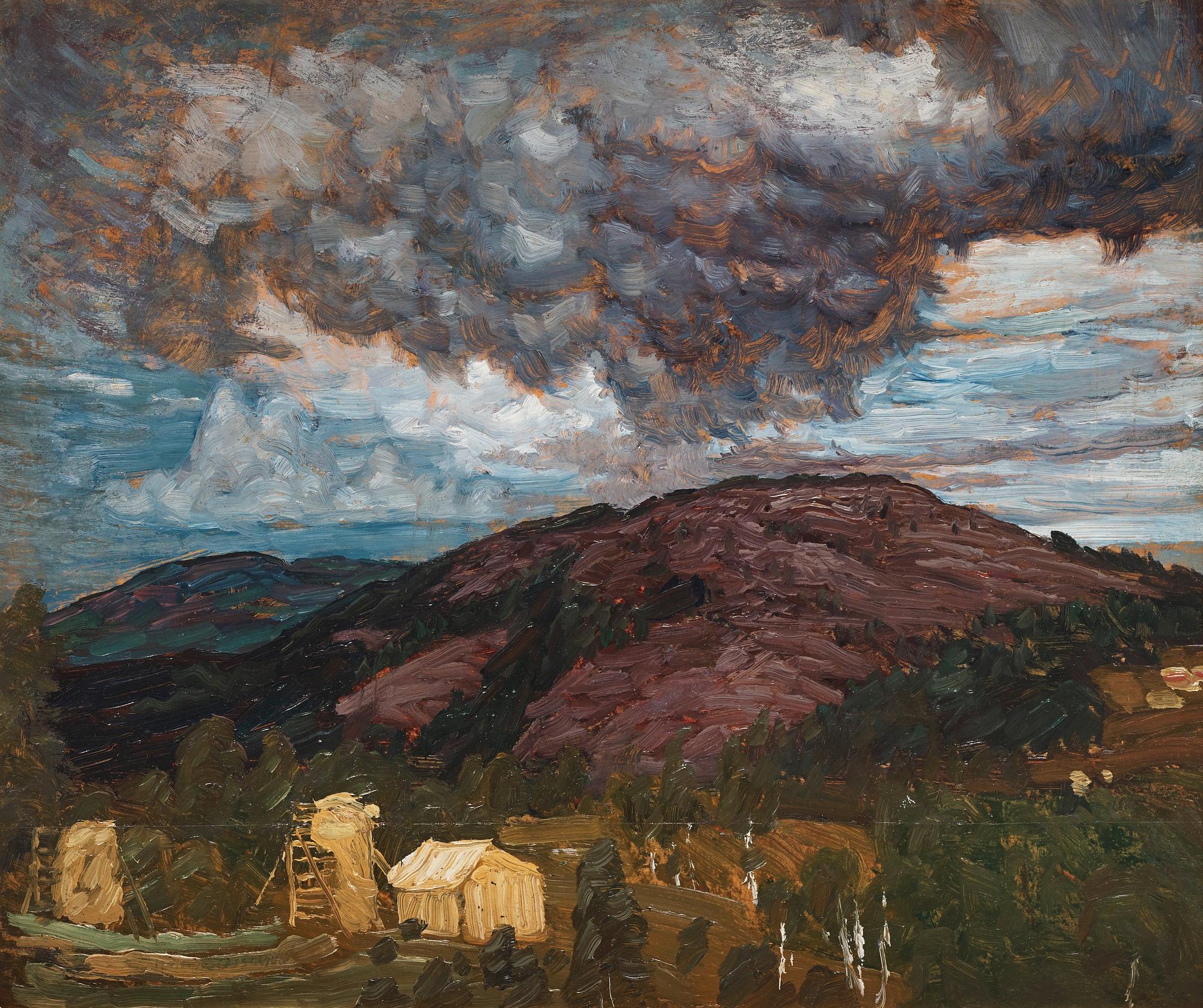 Helmer Osslund, Landscape Norrland.
