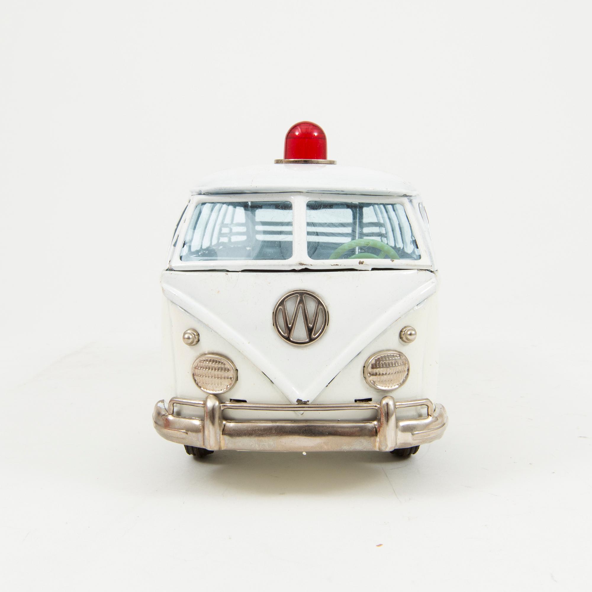 A Bandai tinplate "Volkswagen Ambulance", Japan, 1960s.