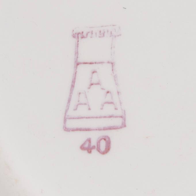 BARNSERVIS, 7 delar, porslin, Arabia, 1920-30-tal.