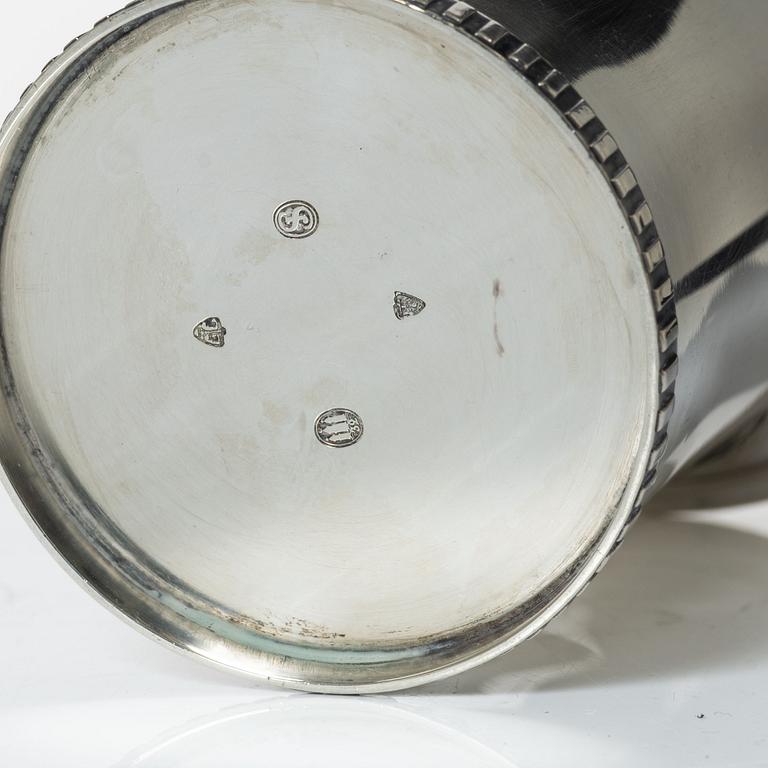 Grann & Laglye, bägare, silver, Köpenhamn, Danmark 1932.