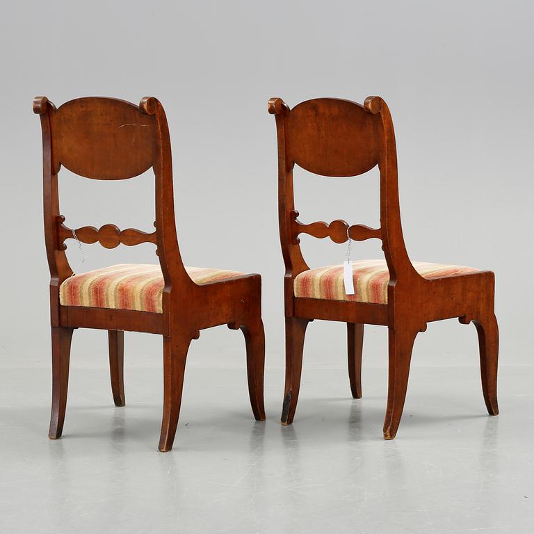 STOLAR, ett par, Ryssland, 1800-tal.