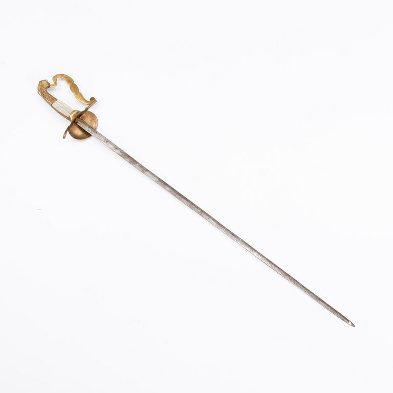 A Russian short sword, circa 1900.