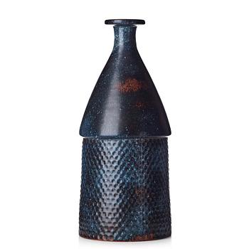 Stig Lindberg, a stoneware vase, Gustavsberg studio, Sweden 1968.