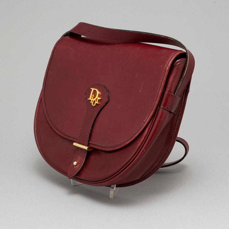 CHRISTIAN DIOR, a leather bag.