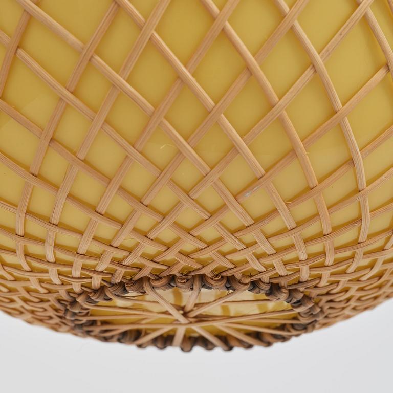Swedish Modern, a pair of ceiling lamps, 1940s.