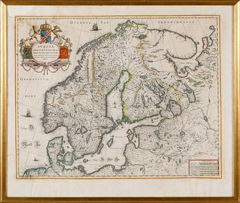 KARTA, kopparstick, Anders Bure, 1600-tal.