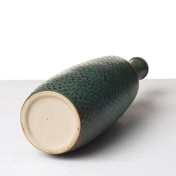 Stig Lindberg, a stoneware vase, Gustavsberg studio, Sweden 1965.