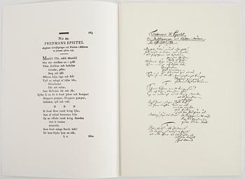 Peter Dahl, "Carl Michael Bellman: Fredmans Epistlar".