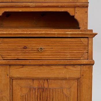 Cabinet, late Gustavian, circa 1800.