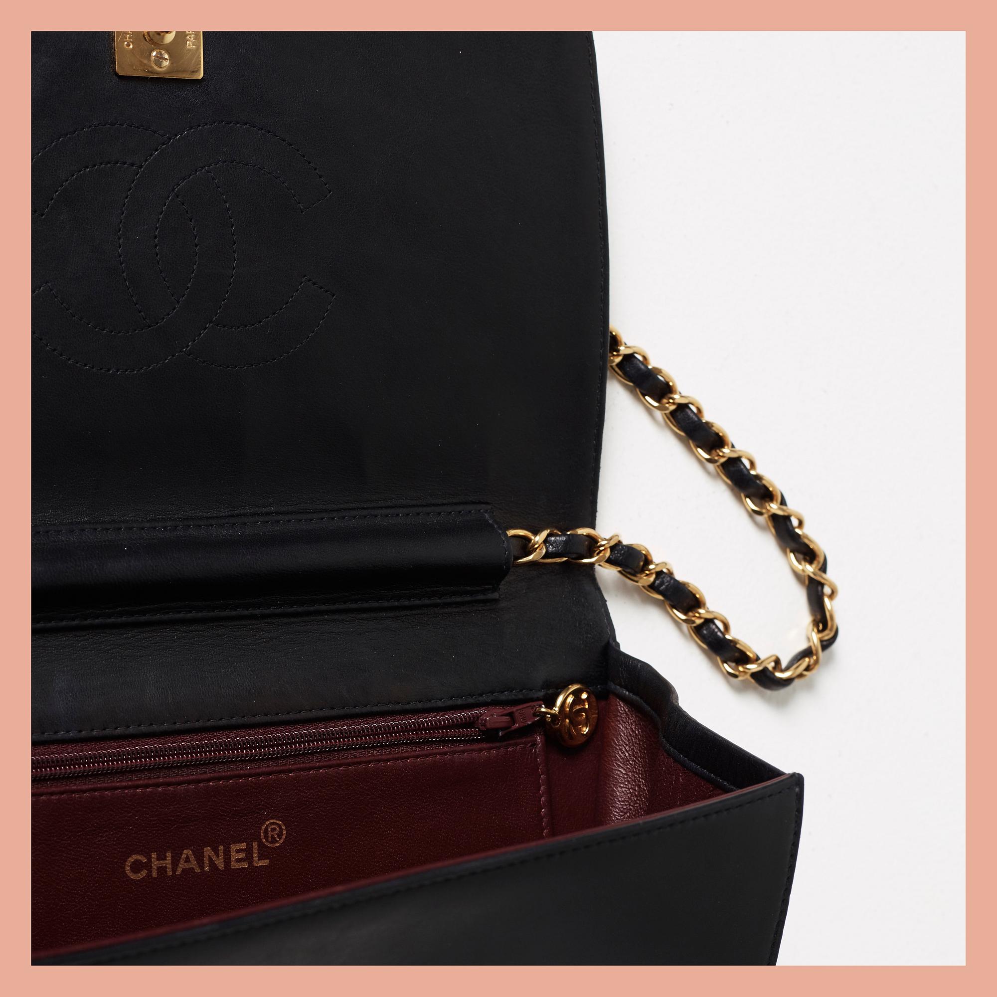 VÄSKA, "Flap bag", Chanel, 1997-99.