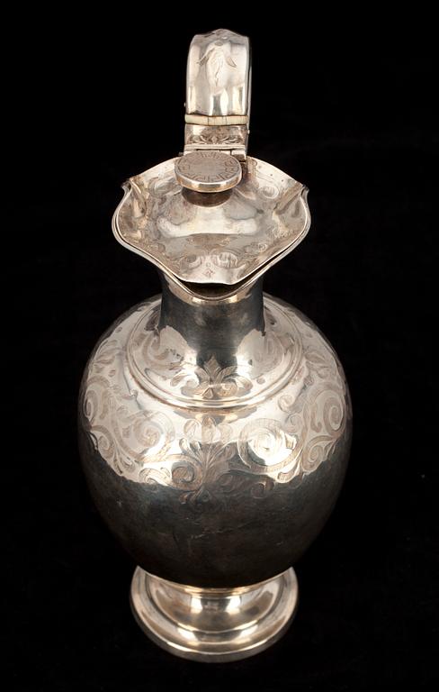 KANNA, silver, England, 1858. 774 g.