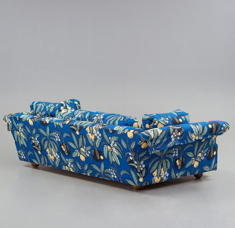Josef Frank, a 'Liljevalchs' sofa by Svenskt Tenn, Sweden, upholstered in Frank's fabric Notturno.