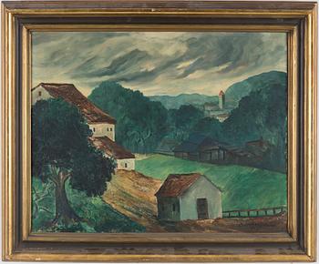 BERTEL BERTEL-NORDSTRÖM, oil on canvas, signed and dated 1928.