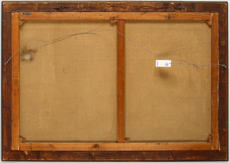 Alfred Jensen, olja på duk, signerad och daterad 1904.