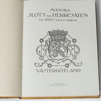 "Svenska slott och herresäten vid 1900-talets början", 12 vol. Stockholm, 1908-1933.
