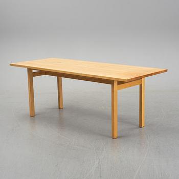 A birch table by Thomas Sandell for Asplund, 1990's.