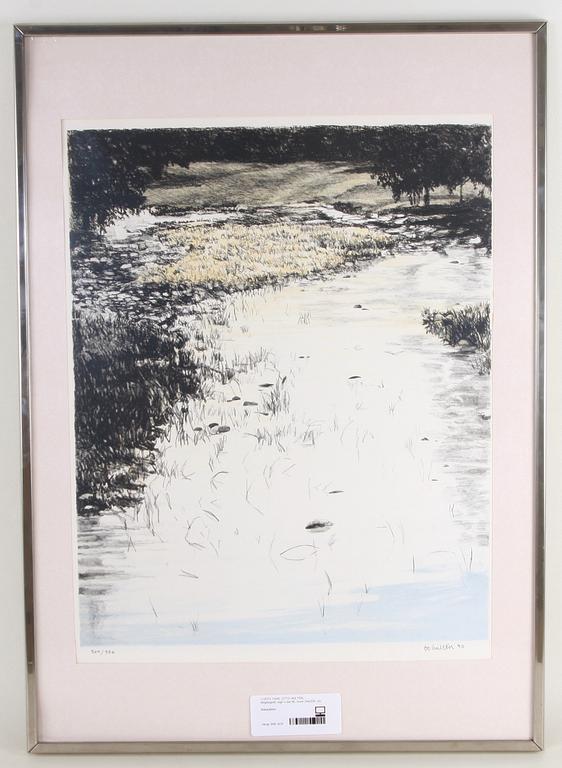 CARL OTTO HULTÉN, färglitografi, sign o dat 90, numr 204/220.