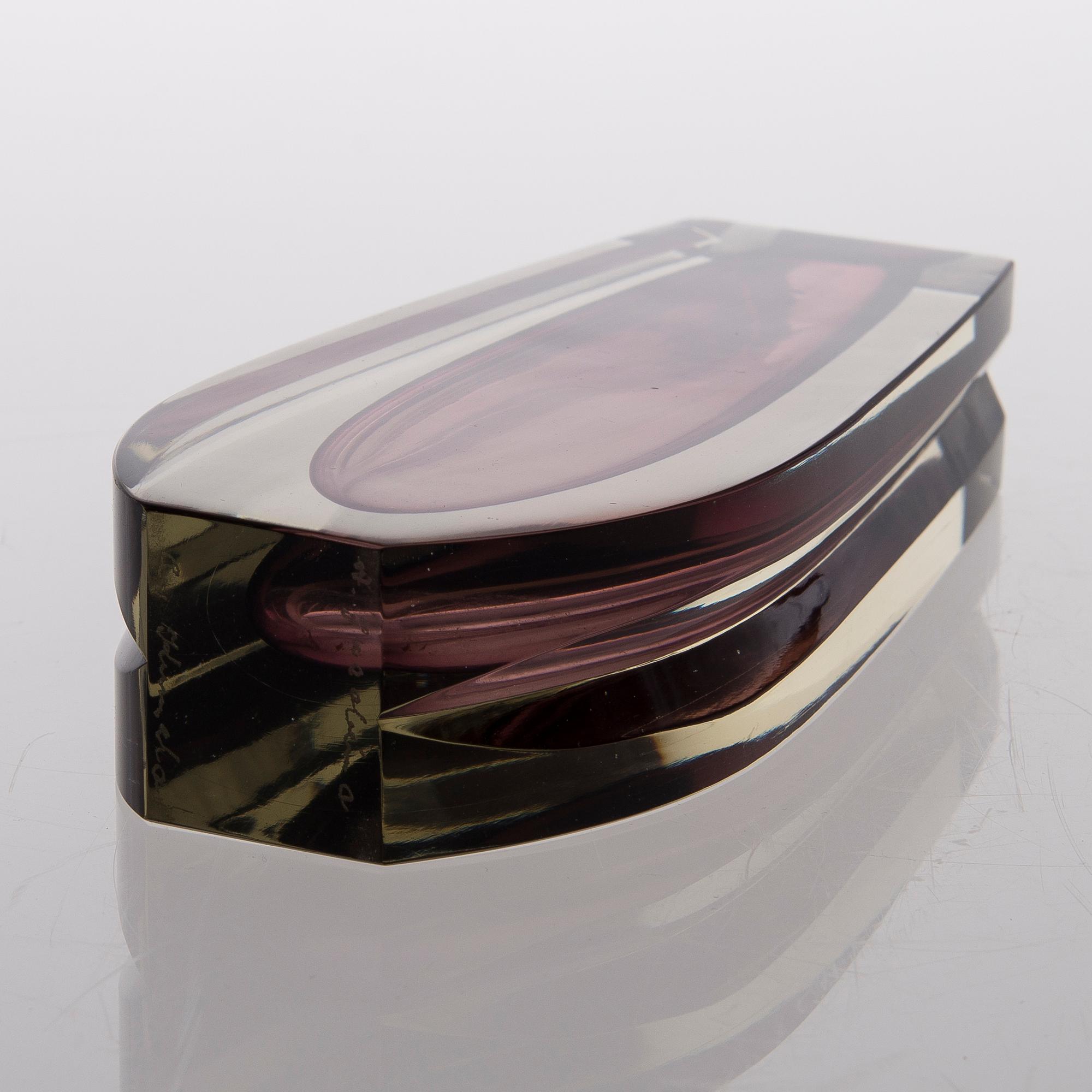 ARMANDO JACOBINO, maljakko, signed A. Jacobino, Kumela.