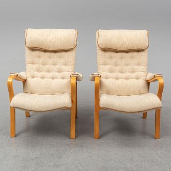GUSTAV AXEL BERG, a pair of 'Peter' easy chairs, Bröderna Andersson.