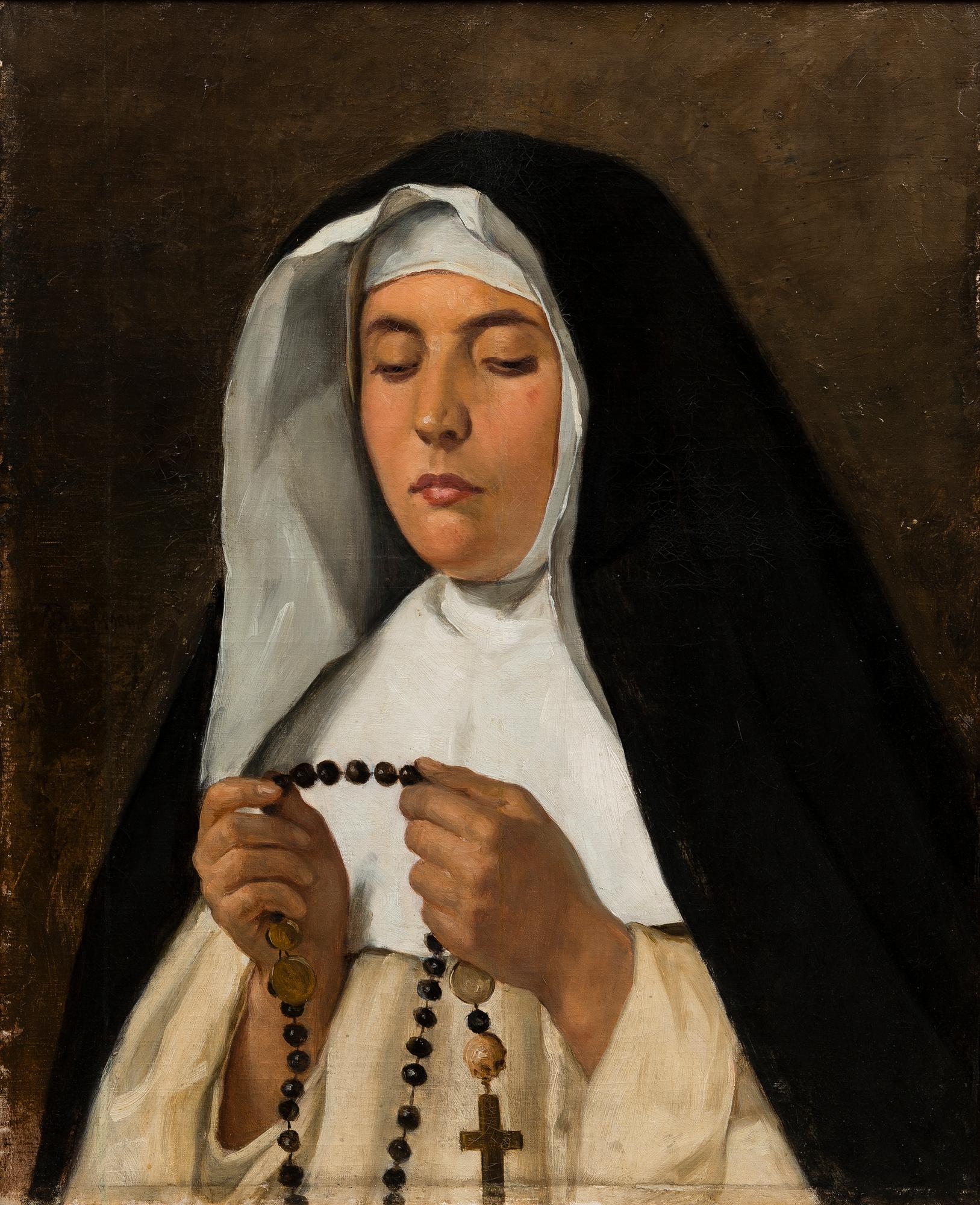 ADOLF VON BECKER, "ITALIALAINEN NUNNA".