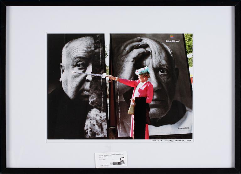 MICHAEL NASBERG, fotografi, sign och dat 2003.