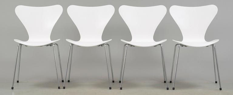 STOLAR, 4st, "Sjuan", Arne Jacobsen, Fritz Hansen.