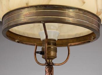 BORDSLAMPA, jugend, 1910-tal.