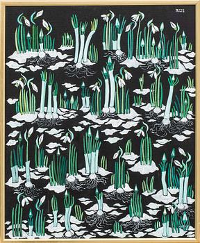 JETTE STOLTZ, olja på duk, signerad a tergo märkt 1983.