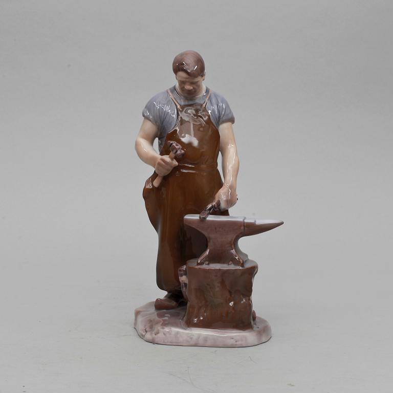 FIGURIN, porslin, Bing o Gröndahl, 1900-tal.