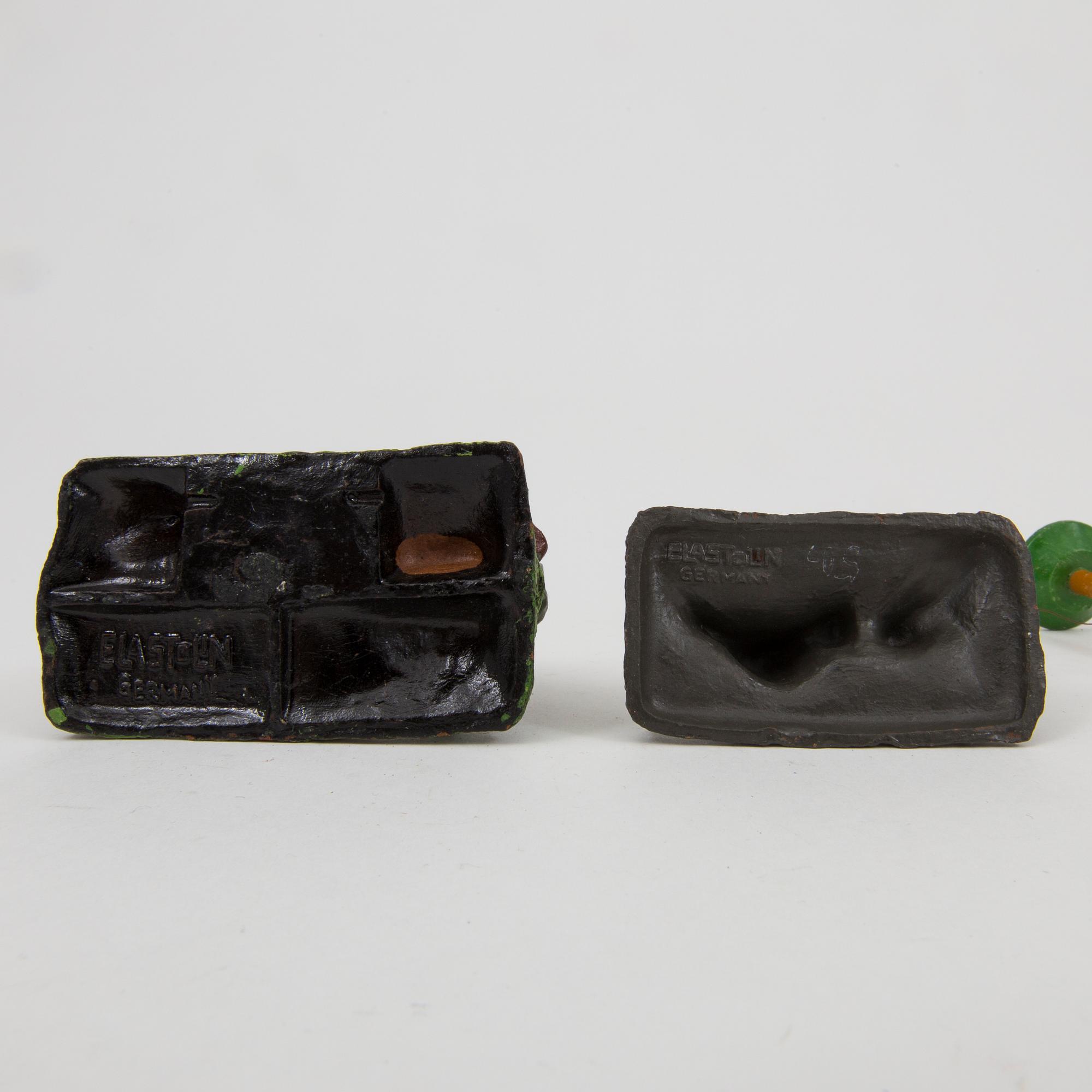 MÄRKLIN samt ELASTOLIN, 3 delar, Tyskland, 1930-tal.