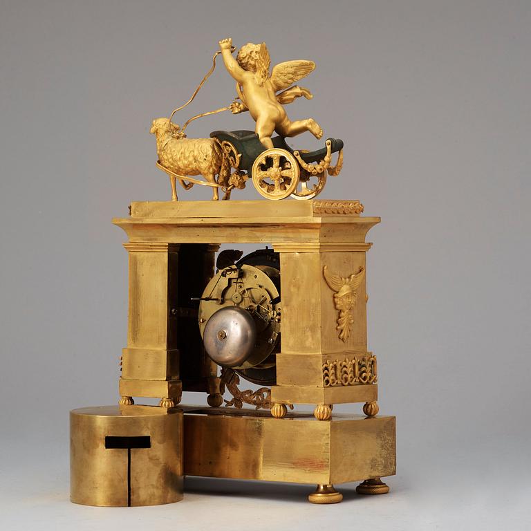 BORDSPENDYL. Frankrike, 1800-talets början. Empire.