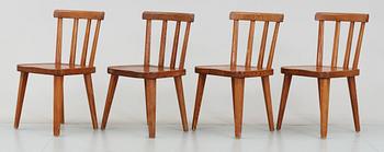 STOLAR, 4 st, "Utö", Axel Einar Hjorth, Nordiska Kompaniet, 1930-tal.