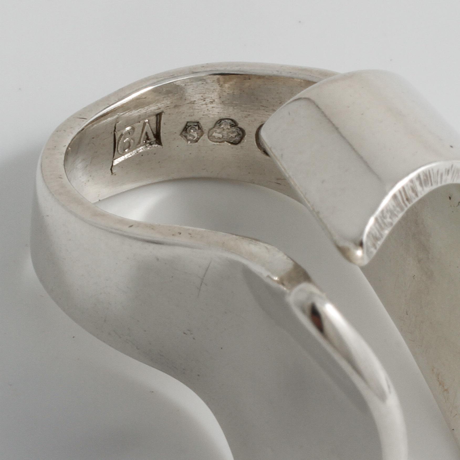 RAY URBAN, Stockholm, 1971, ring.