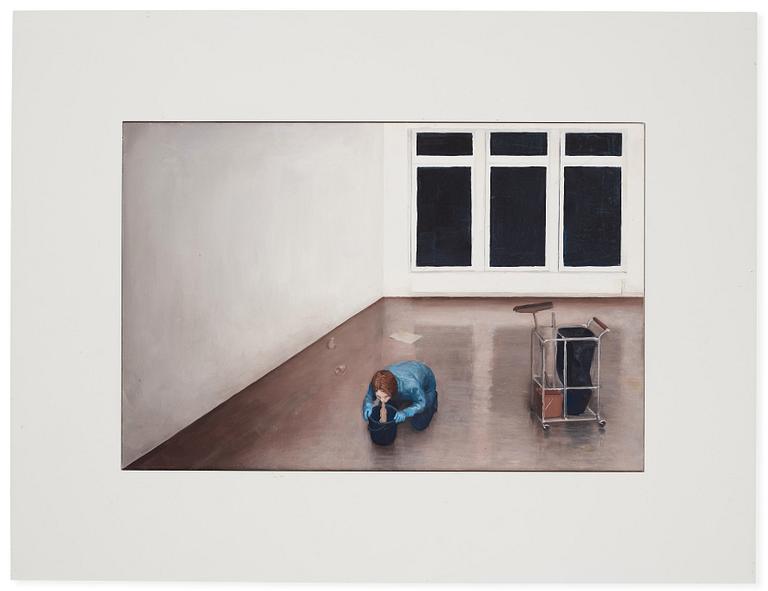 Yngve Rådberg, 'Interiör/Interior'.