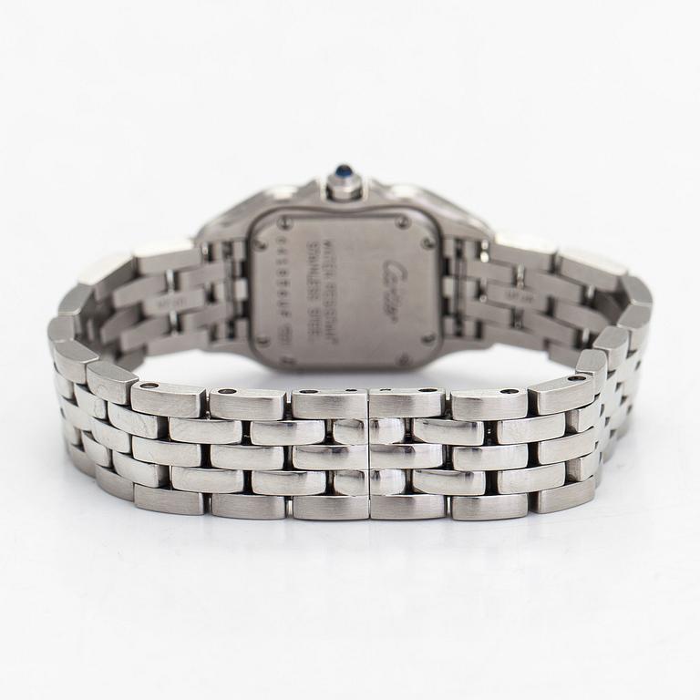 Cartier, Panthère, armbandsur, 22 x 22 (30) mm.