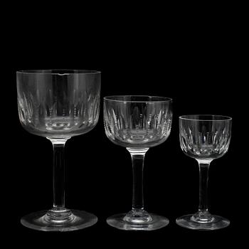 GLASSERVIS, 69 delar, 1900-talets första hälft.