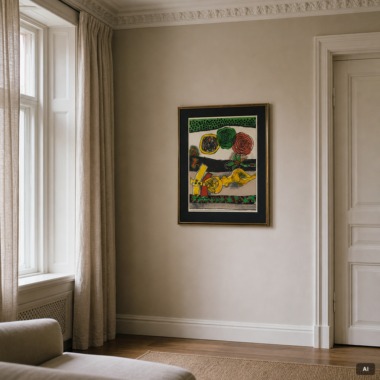 Beverloo Corneille, "Les trois soleils".