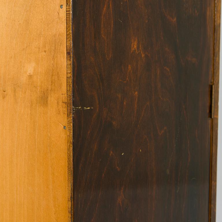 Serving cabinet, "cocktail cabinet" probably manufactured by Oy Boman AB in the 1940s.