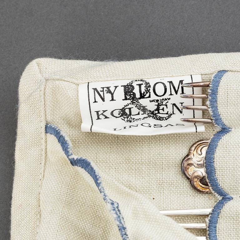 MEMA, bestick, 60 delar, silver, modell Symfoni.