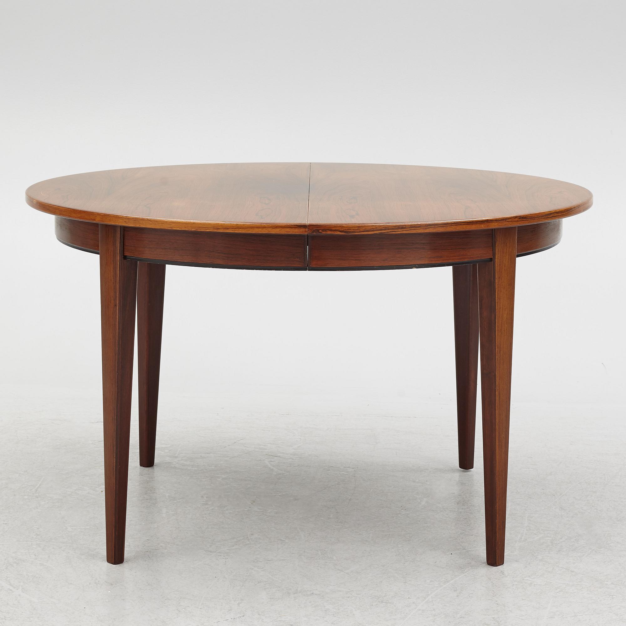 Omann Jun, matbord, "modell 55", Danmark, 1960/1970-tal.