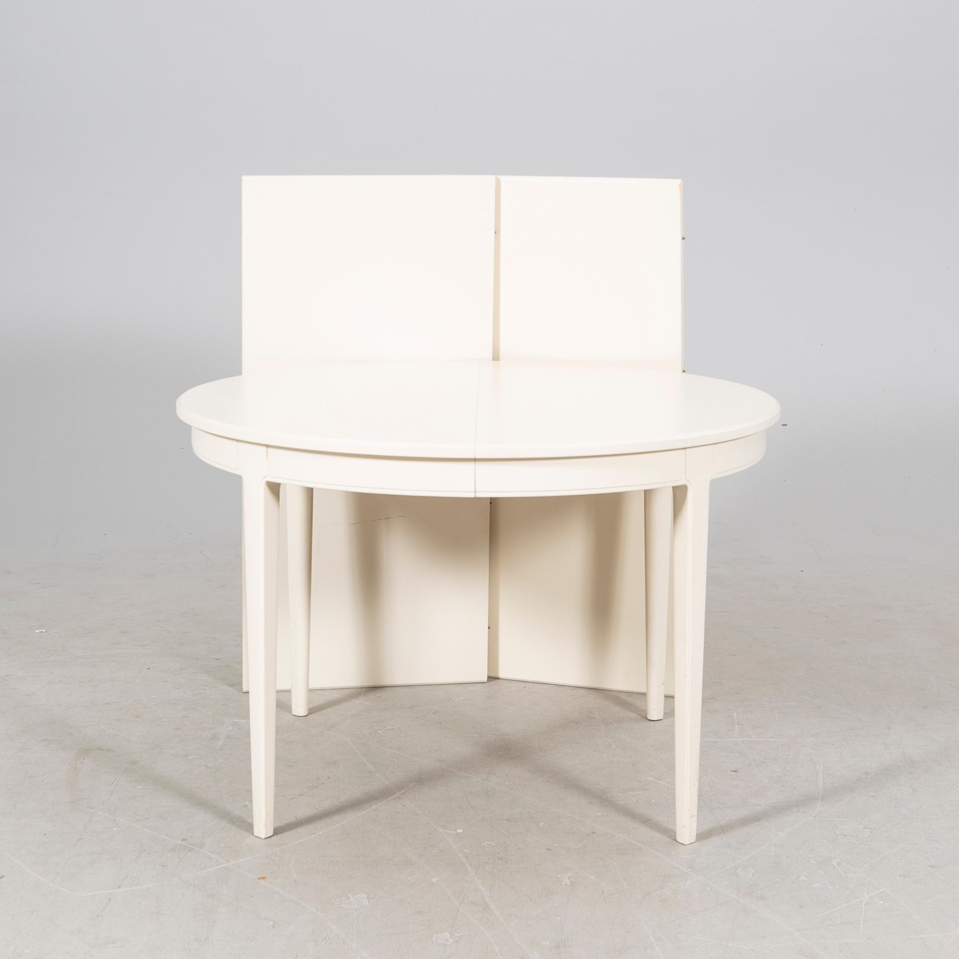 Carl Malmsten, matbord samt stolar 6 st "Herrgården" Bodafors senare delen av 1900-talet.