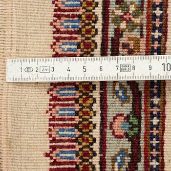 A RUG, Old Tabriz, signed Tabatabai, ca 268 x 184 cm.