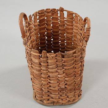 Two fishing baskets, the 20th century.