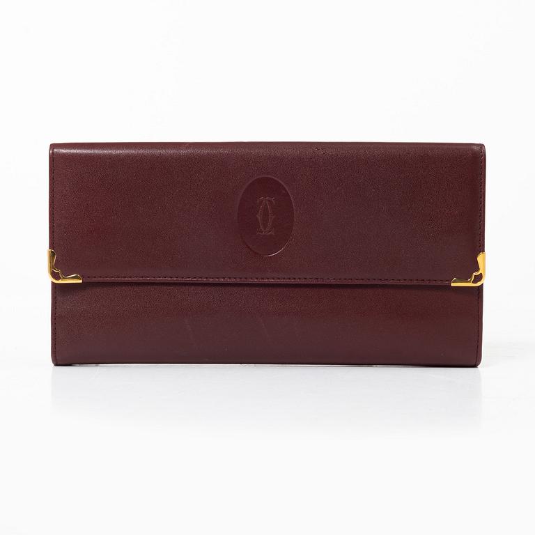 Cartier, wallet, vintage.
